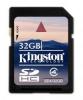кaрта памяти SDHC - 4Gb Kingston class 4